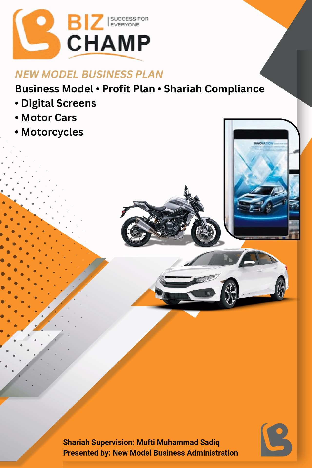 BizChamp business plan flyer